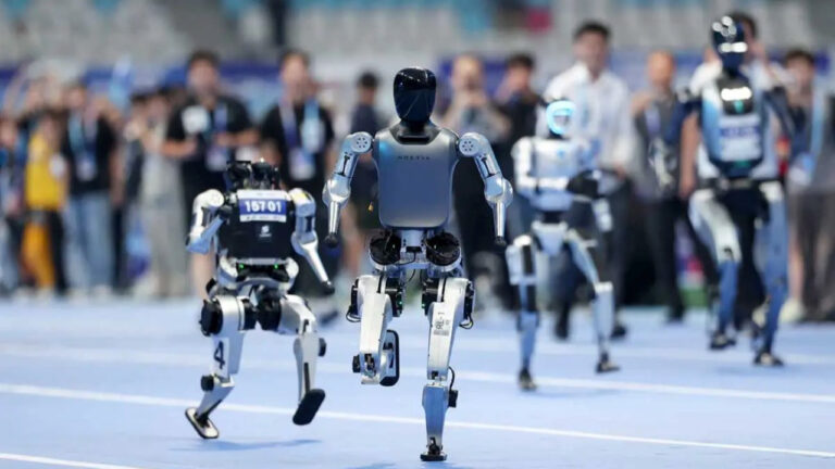 ilk robot olimpiyatlari cinde duzenledi iste yarislarin yildizi FPvOGlLL