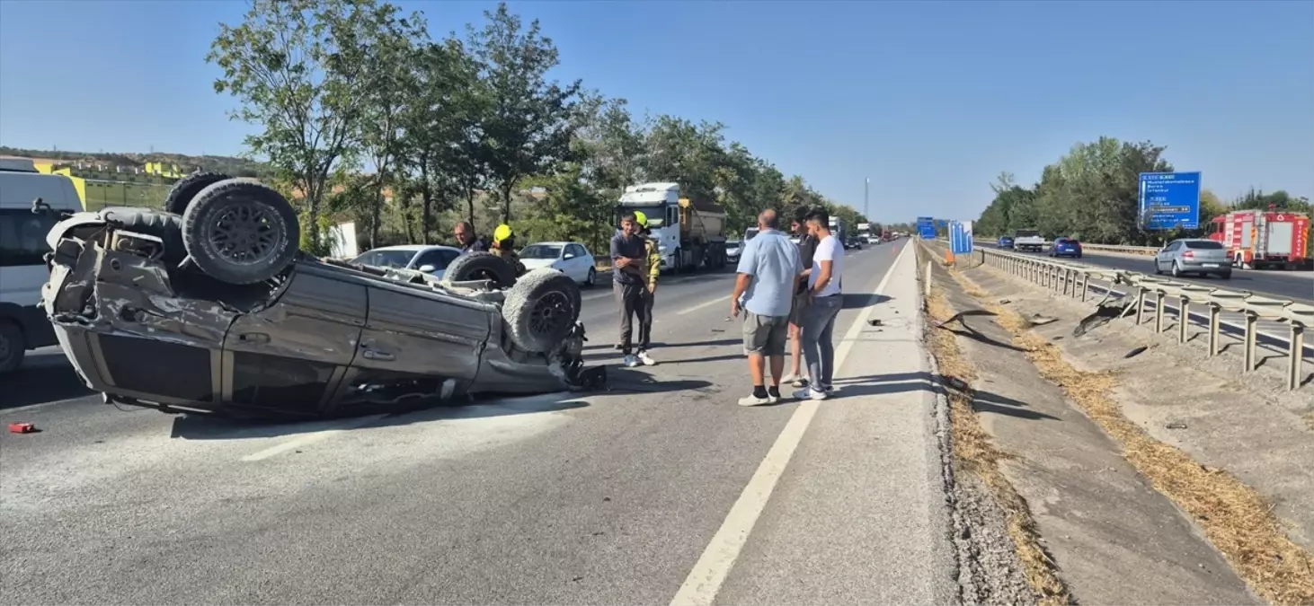 balikesirde trafik kazasi 2 yarali N18EnkKp