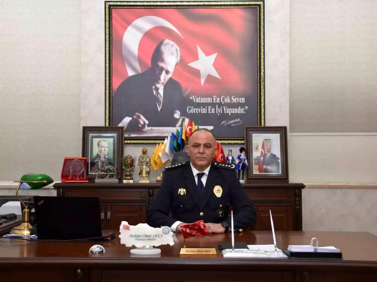 emniyet muduru mehmet omur saka karsa veda etti vMcummP5