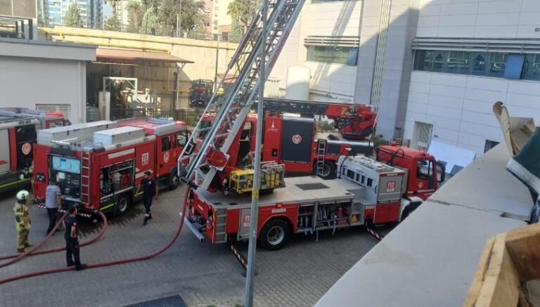 torbali devlet hastanesinde yangin cypiPplF