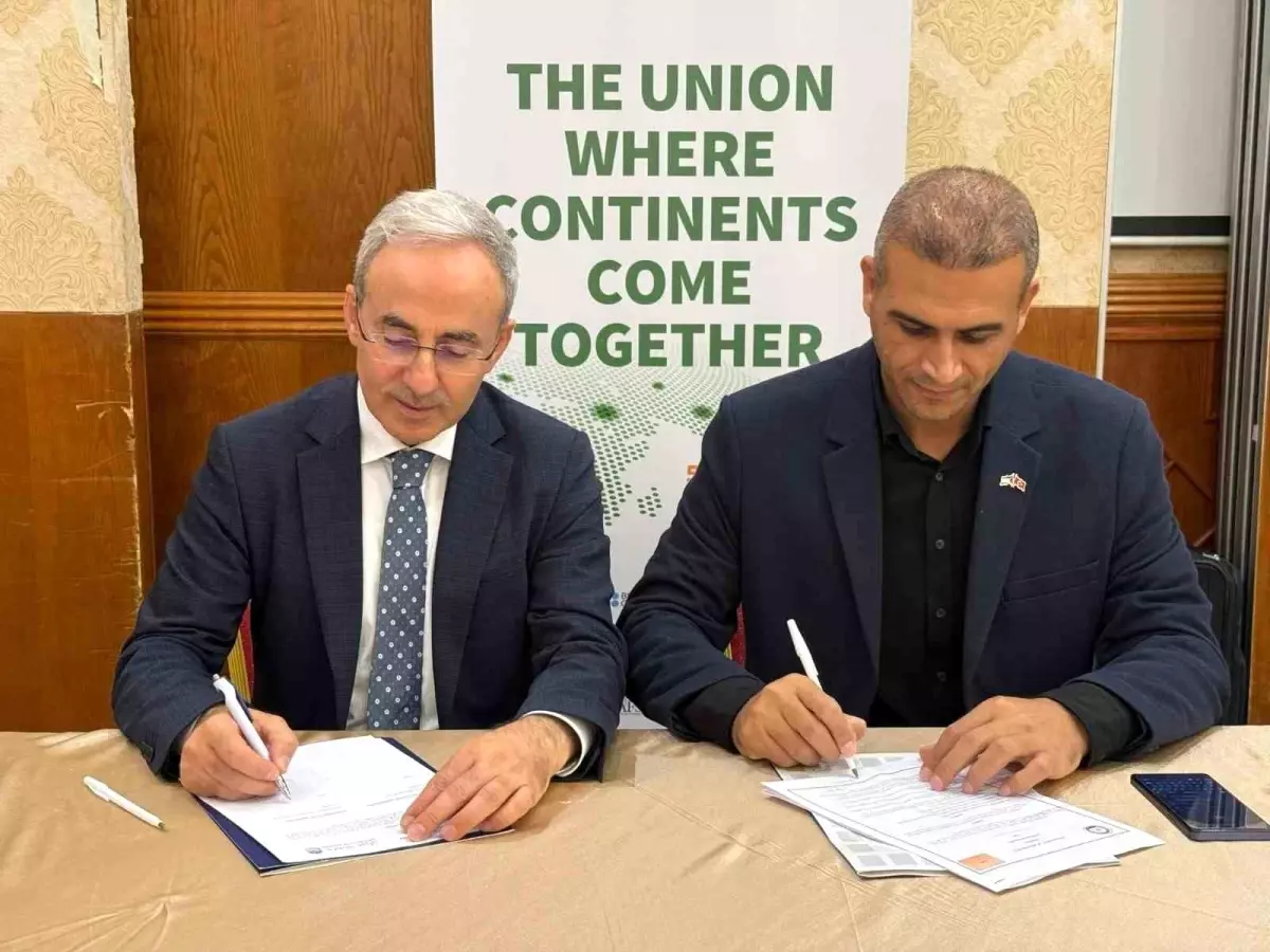 gaziantep islam bilim ve teknoloji universitesi rektoru tunusta turk arap universite rektorleri kongresine katildi HCVZLM7r.jpg