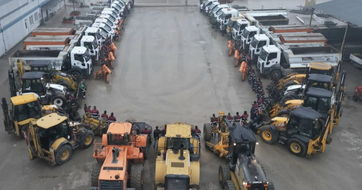 Bursa İnegöl Belediyesi’nde kış hazırlıkları tamam