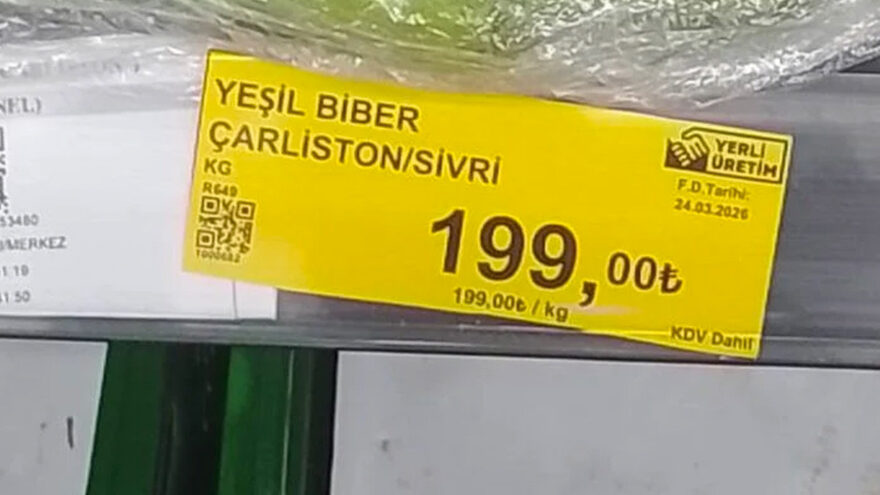Bakanlıktan bibere fahiş fiyat uygulayan markete büyük ceza