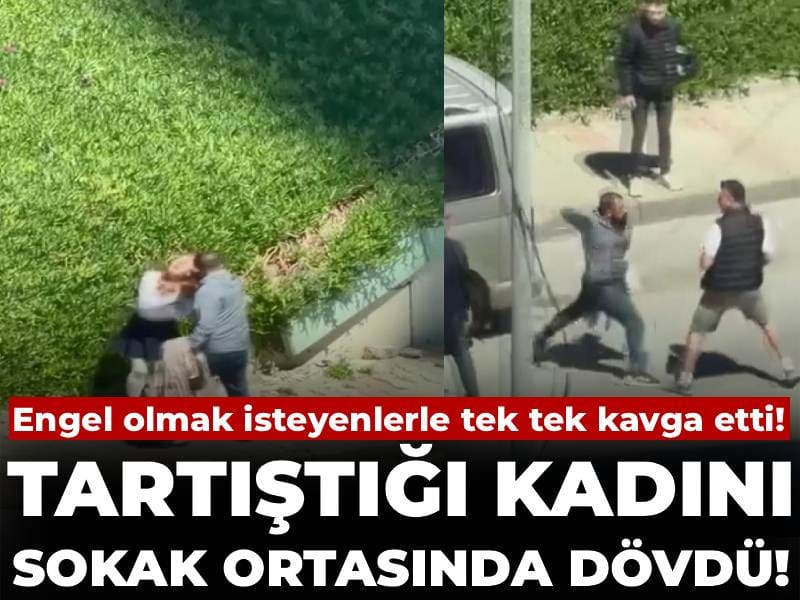 Maltepe’de Kadın Darbetti, Engel Olmaya Çalışanlara Saldırdı!