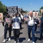 Boludan baslayan 186 kilometrelik 78 can icin adalet yuruyusu ulusta tamamlanacak FLIx4pUQ