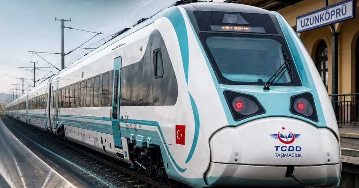 Milli elektrikli tren setleri uzunkopru halkali hattinda ilk sefere 22sinde cikiyor HapkNYHD